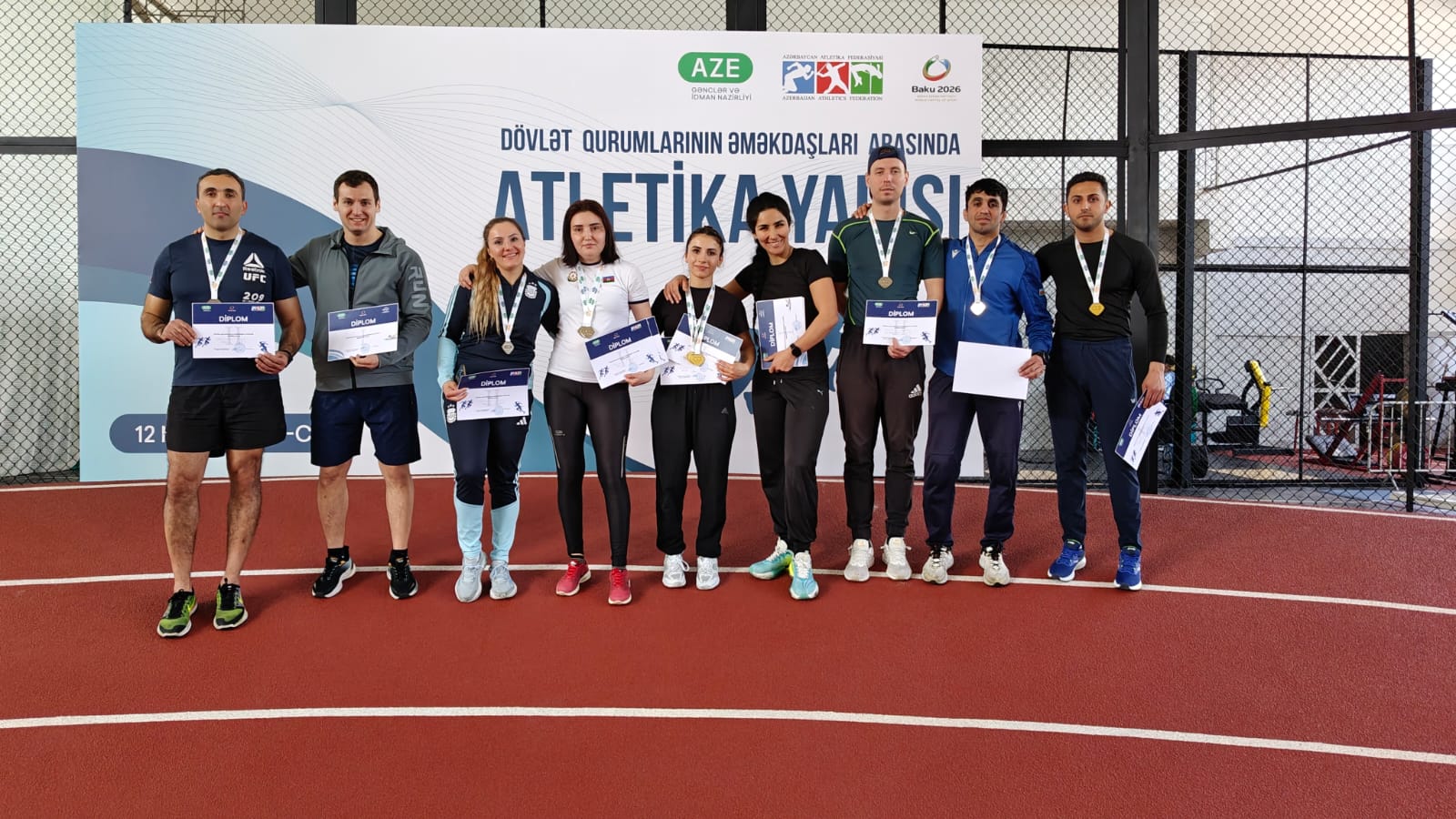 FHN əməkdaşları atletika üzrə yüksək nəticələr əldə edib