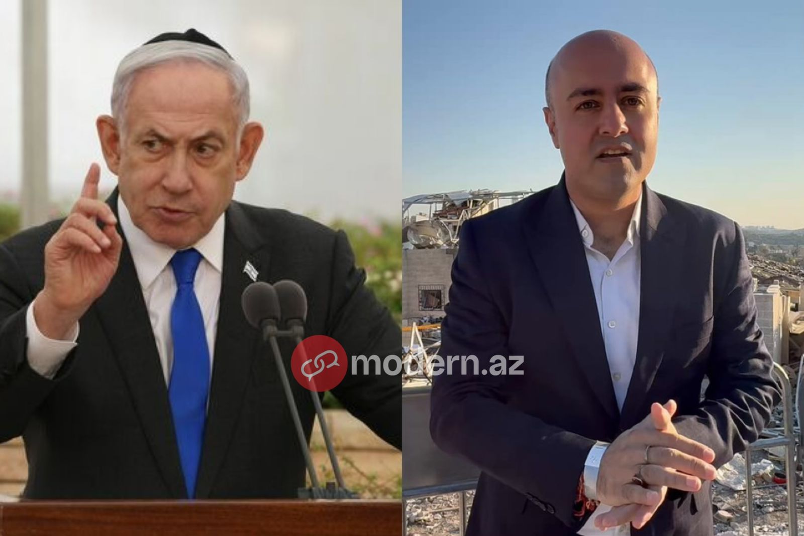 Jurnalist saxlanıldı - NETANYAHUNUN YERİNİ GÖSTƏRİBMİŞ