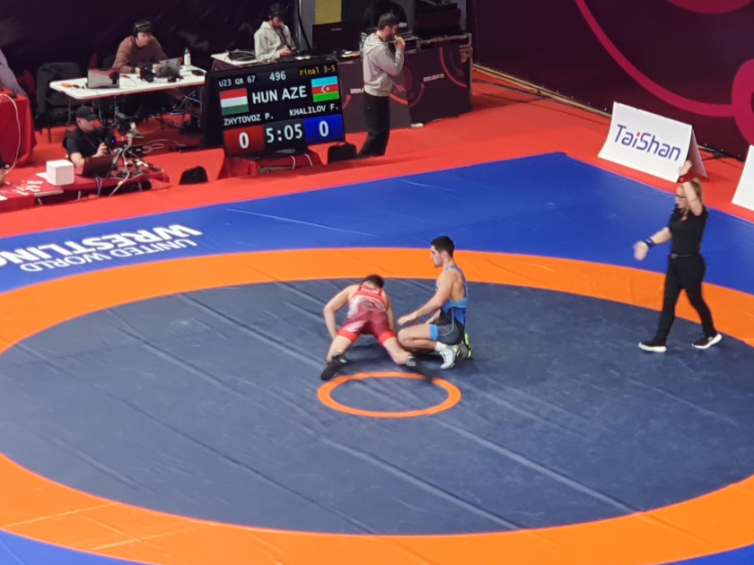 Azərbaycan güləşçisi&nbsp;qızıl medal qazandı