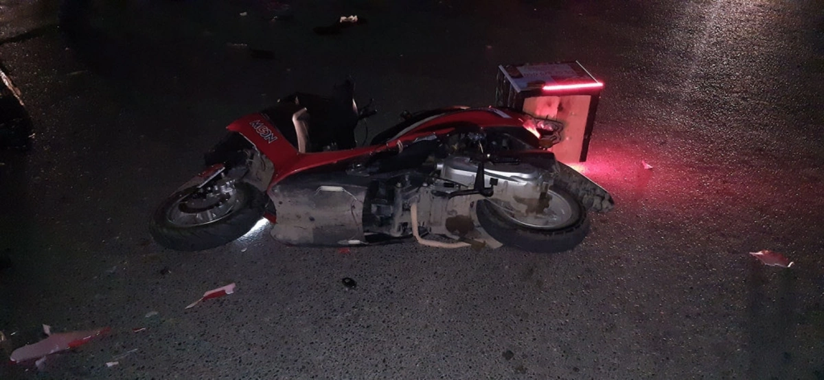 Moped divara çırpıldı - Sürücü öldü