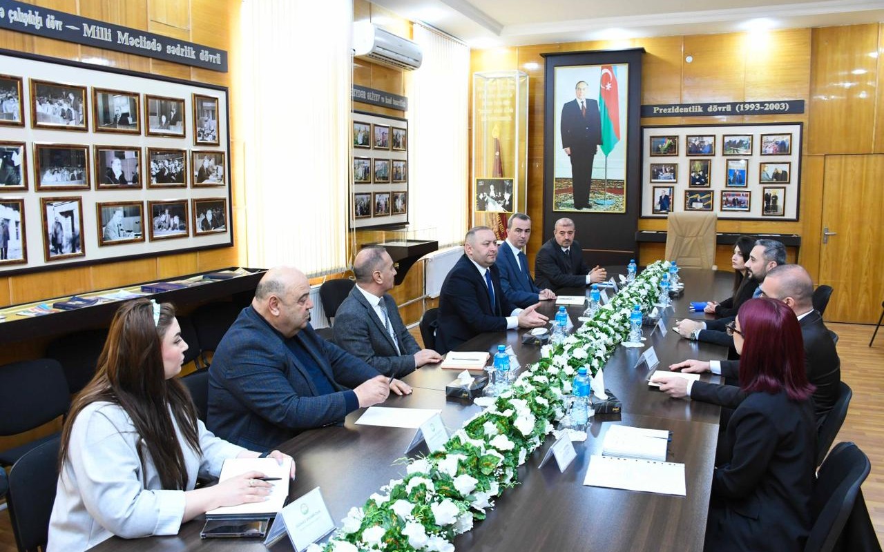 Balıqçılıq və Akvakultura Mərkəzinin nümayəndə heyəti ADAU-da -&nbsp;FOTOLAR