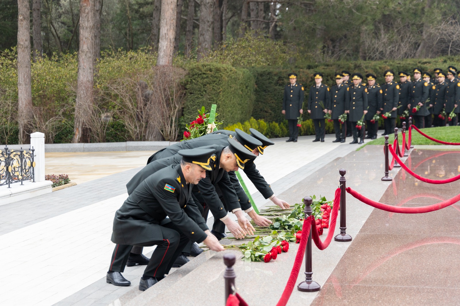 Dövlət Agentliyinin şəxsi heyəti ziyarətdə - FOTOLAR