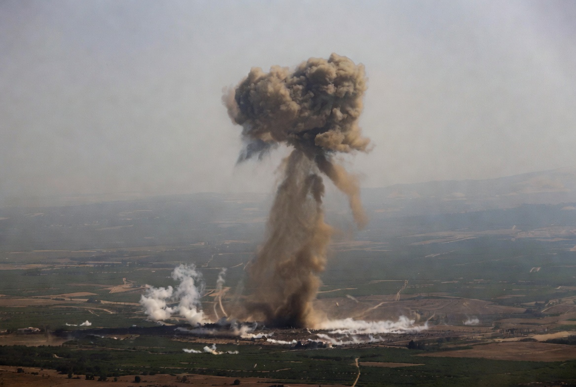 Israel struck Iran's secret military center - PHOTO