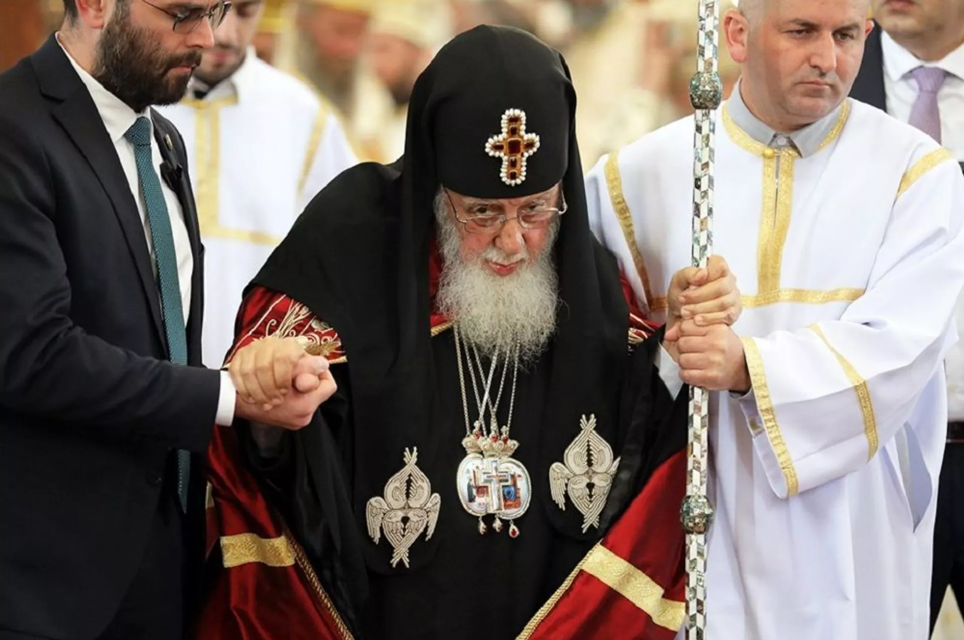 Gürcüstan&nbsp;Katolikosunun vəziyyəti AĞIRLAŞDI