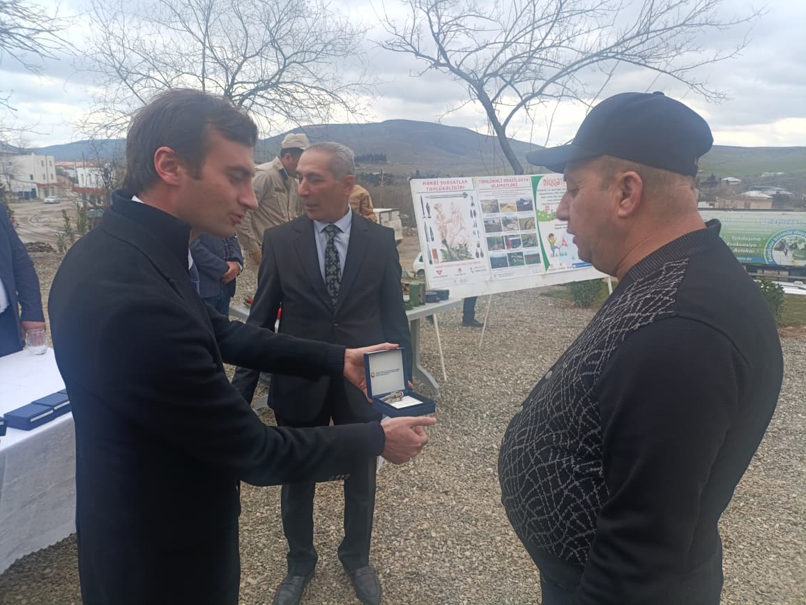 Xocəvəndə köçən 11 ailəyə açarlar təqdim edildi - FOTOLAR