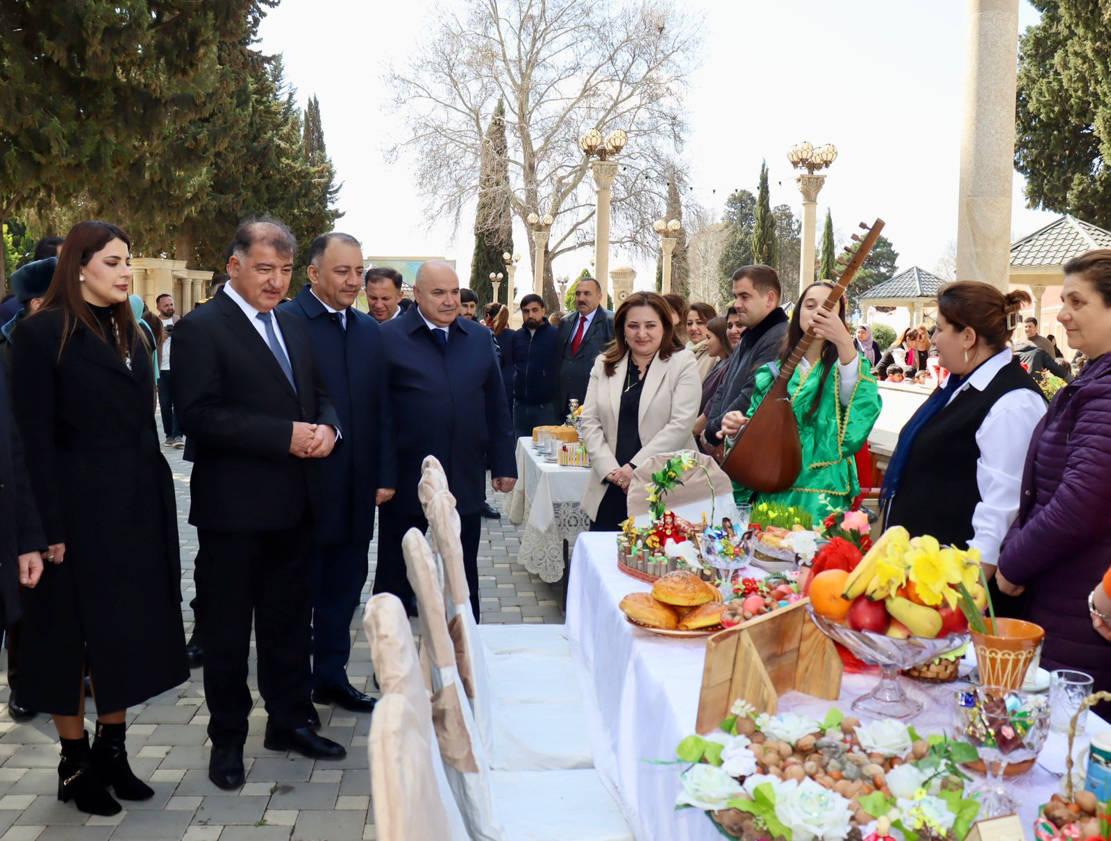 Samuxda Novruz bayramı münasibətilə ümumrayon tədbiri keçirilib - FOTOLAR