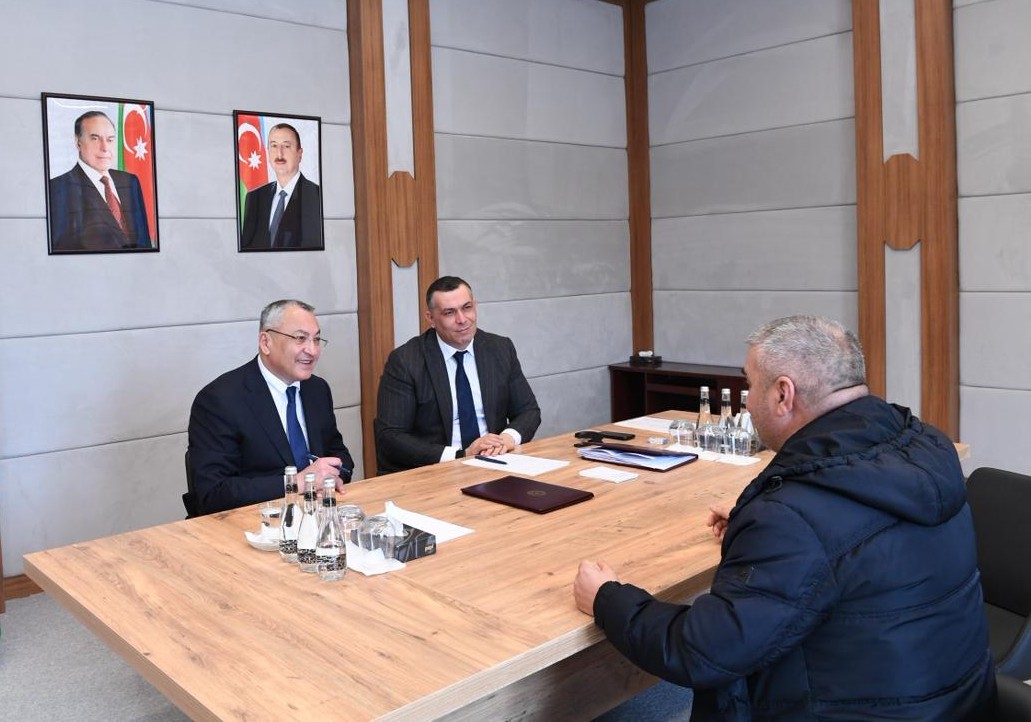 Cəbrayıl şəhərində vətəndaşların müraciətləri dinlənilib - FOTO