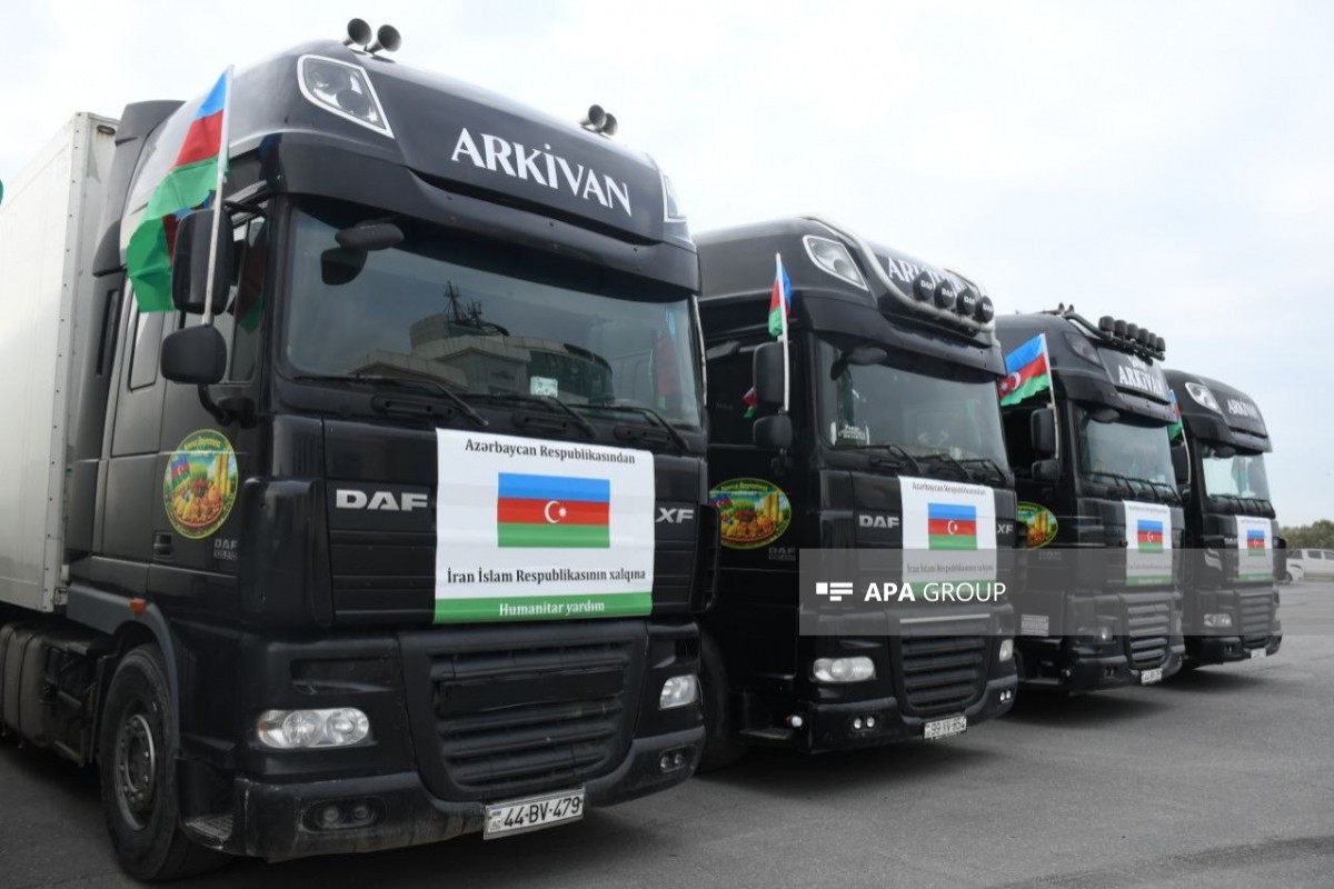 Another humanitarian aid from Azerbaijan to Iran&nbsp;- PHOTO