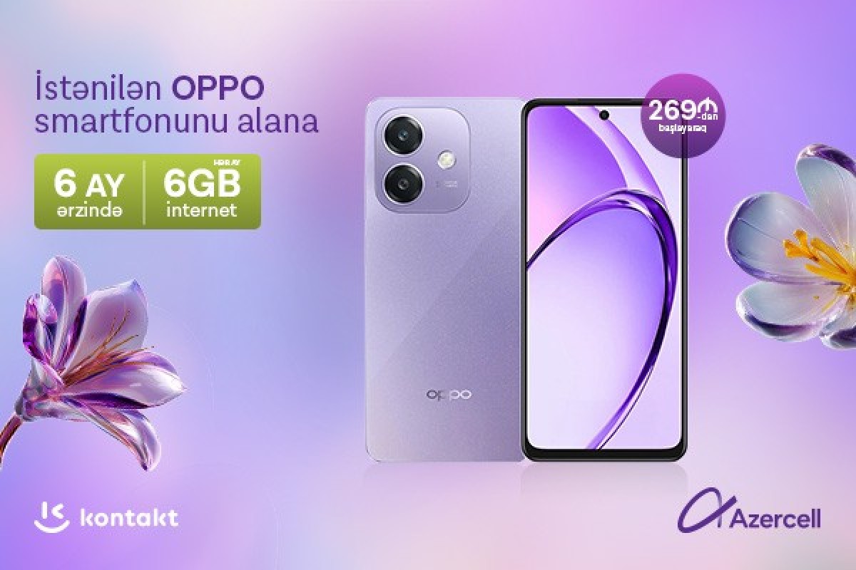 Azercell-dən xüsusi &ldquo;OPPO&rdquo; kampaniyası