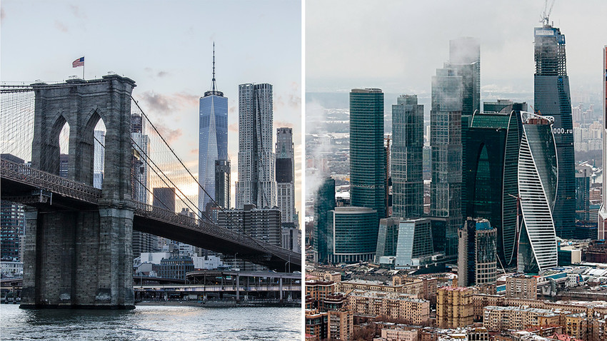 Nyu-York bütöv Rusiyaya bərabərdir - Müqayisə