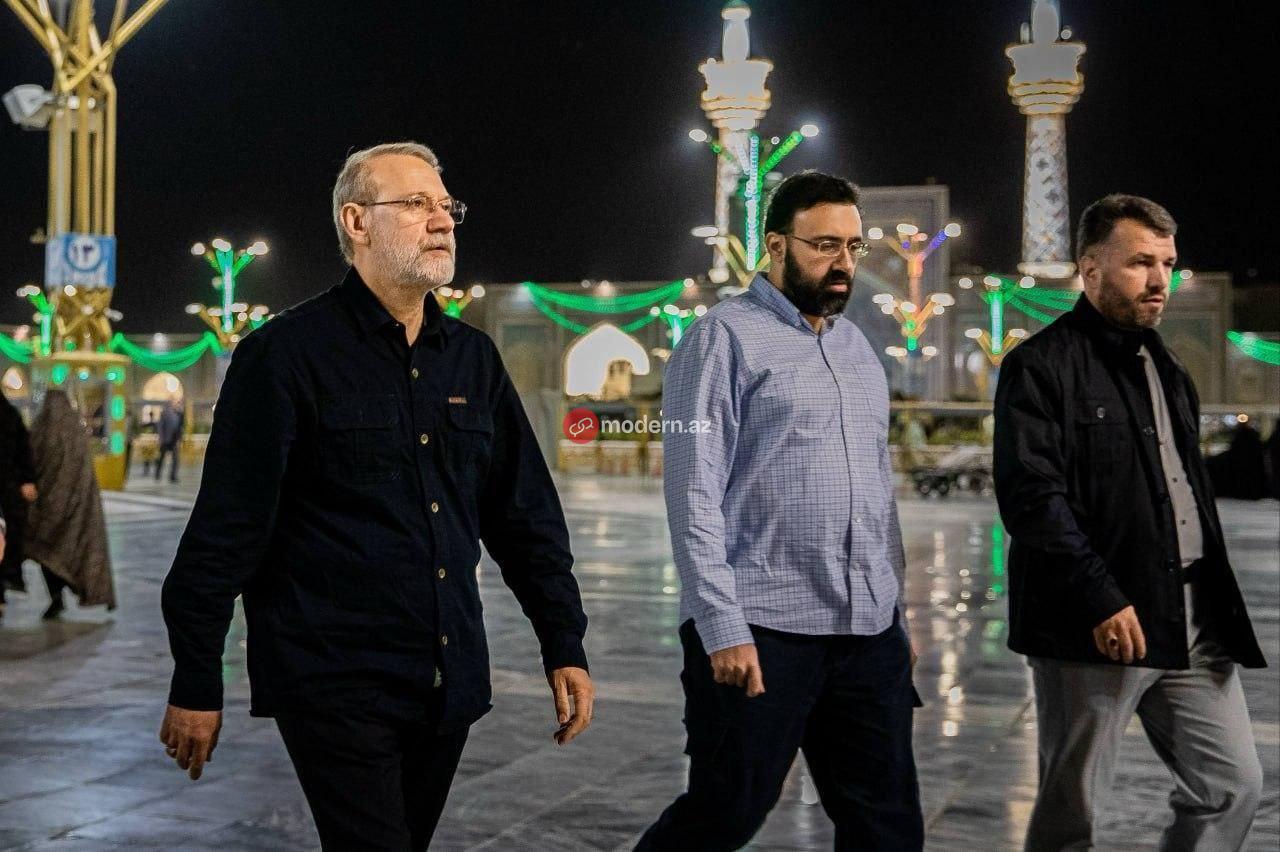 Laricani, oğlu ve güvenlik şefi - SON FOTO