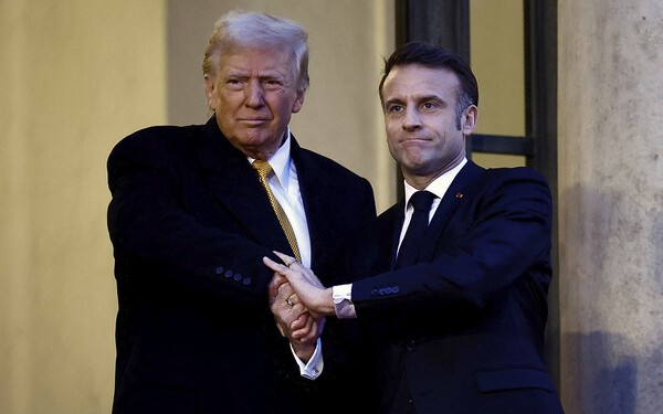 Macron spoke with Trump