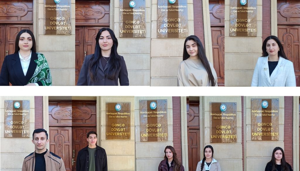 GDU 9 tələbəsi ilə fəxr edir