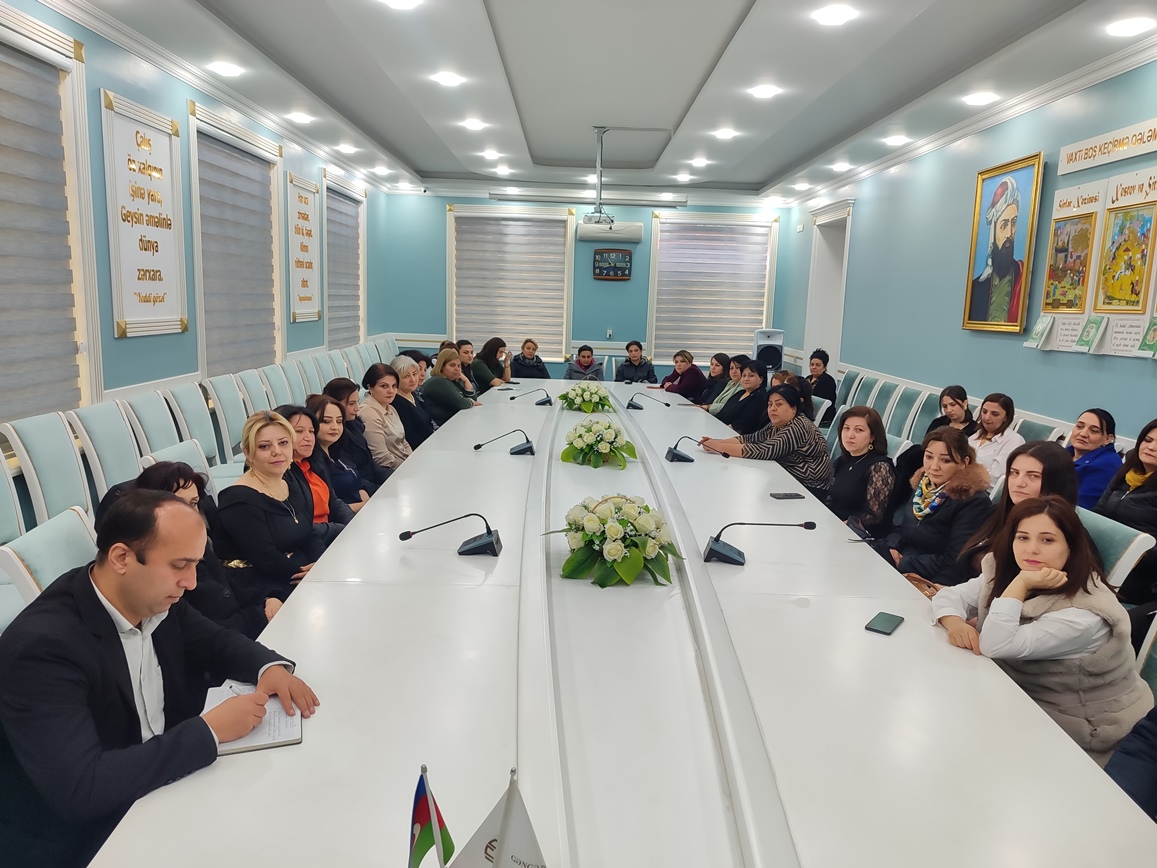 Gəncə Dövlət Universitetində&nbsp;görüş - FOTOLAR