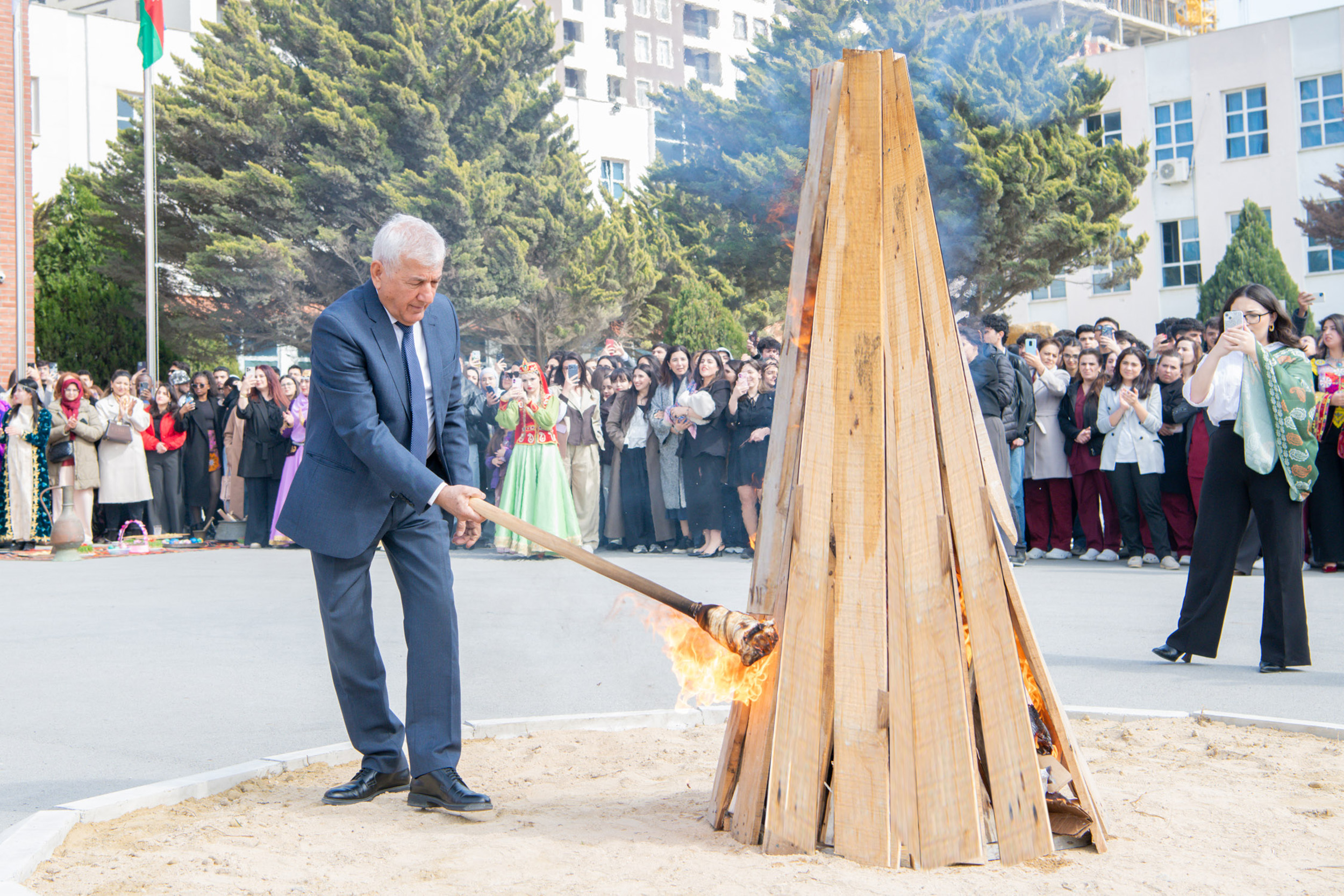 Bakı Mühəndislik Universitetində&nbsp;Novruz şənliyi&nbsp;- FOTO