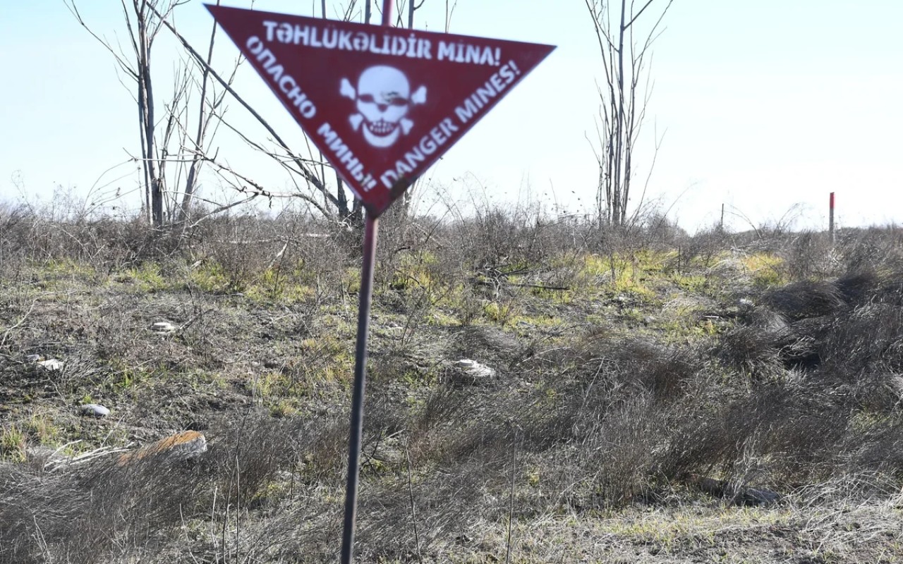 Azad olunmuş ərazilərdəki qəbiristanlıqlarda mina TƏHLÜKƏSİ