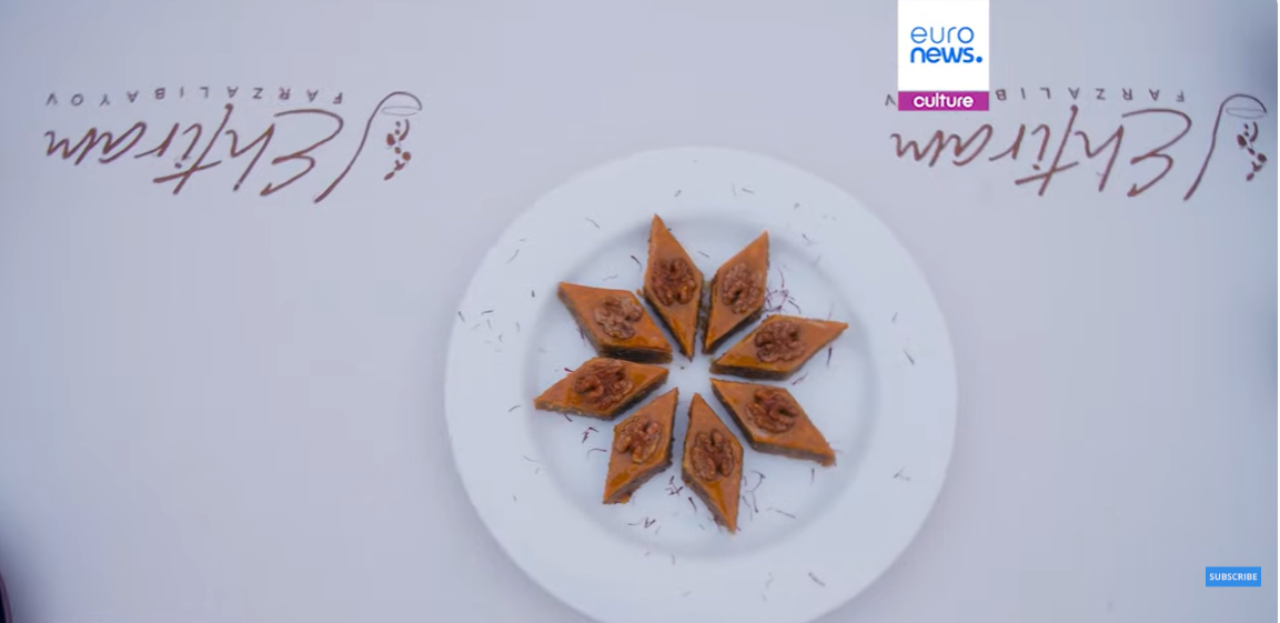 &ldquo;Euronews&rdquo; Azərbaycan paxlavasından reportaj hazırladı - VİDEO