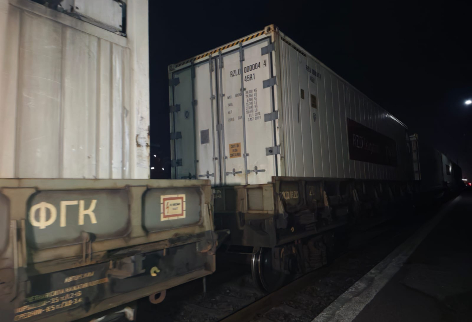 Rusiyanın İrana göndərdiyi humanitar yardım "Astara" stansiyasına çatıb