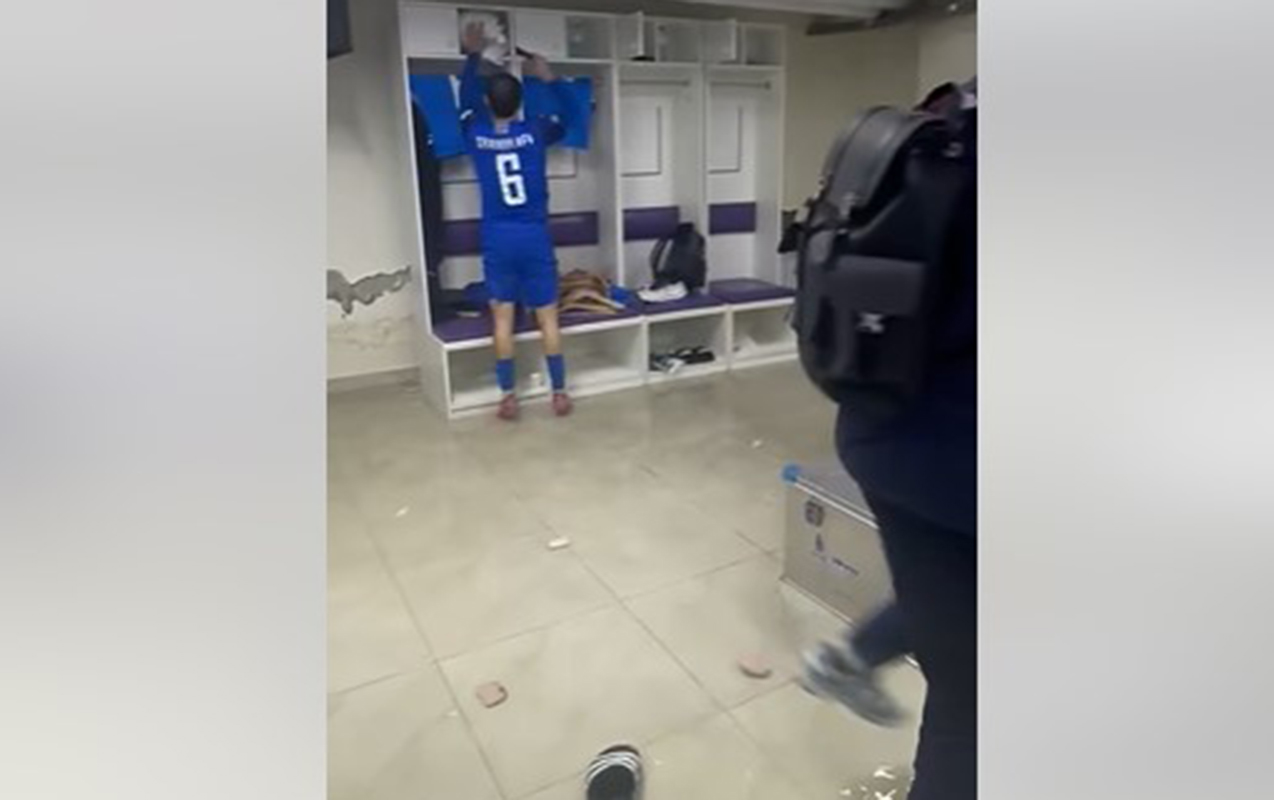 Millimizin&nbsp;paltardəyişmə otağını su basdı&nbsp;