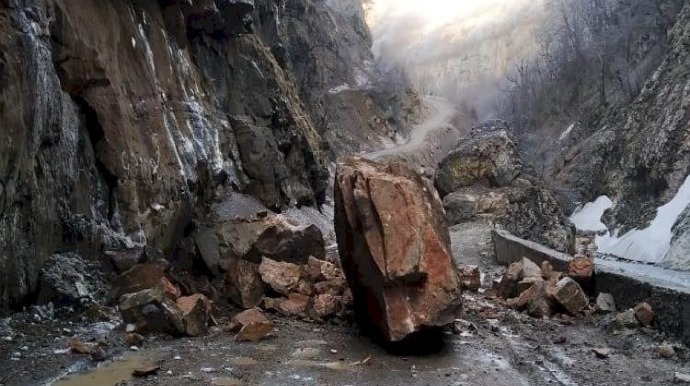 Quba-Xınalıq yolu bağlandı