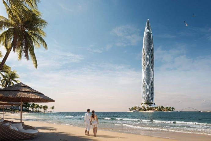 Azərbaycanın ən hündür binası tikilir -&nbsp;323 metr