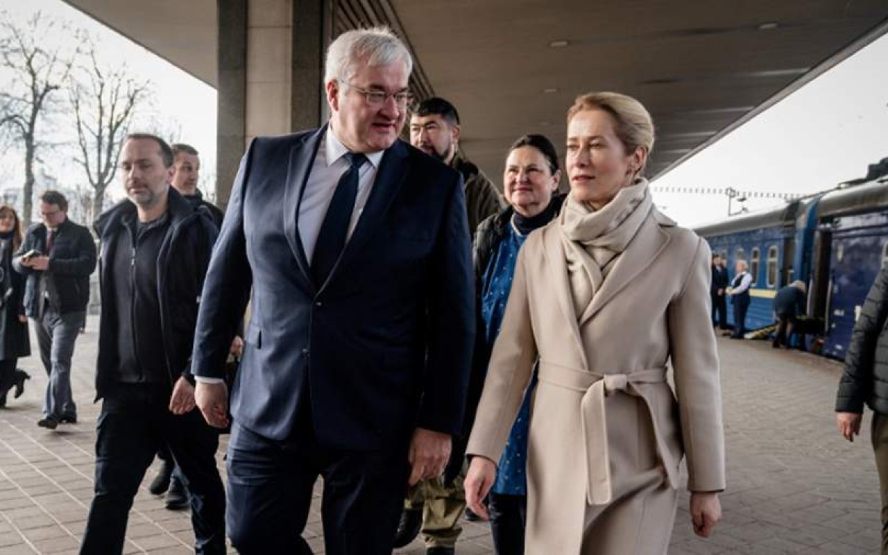 Avropalı diplomatlar yenidən&nbsp;Kiyevdə