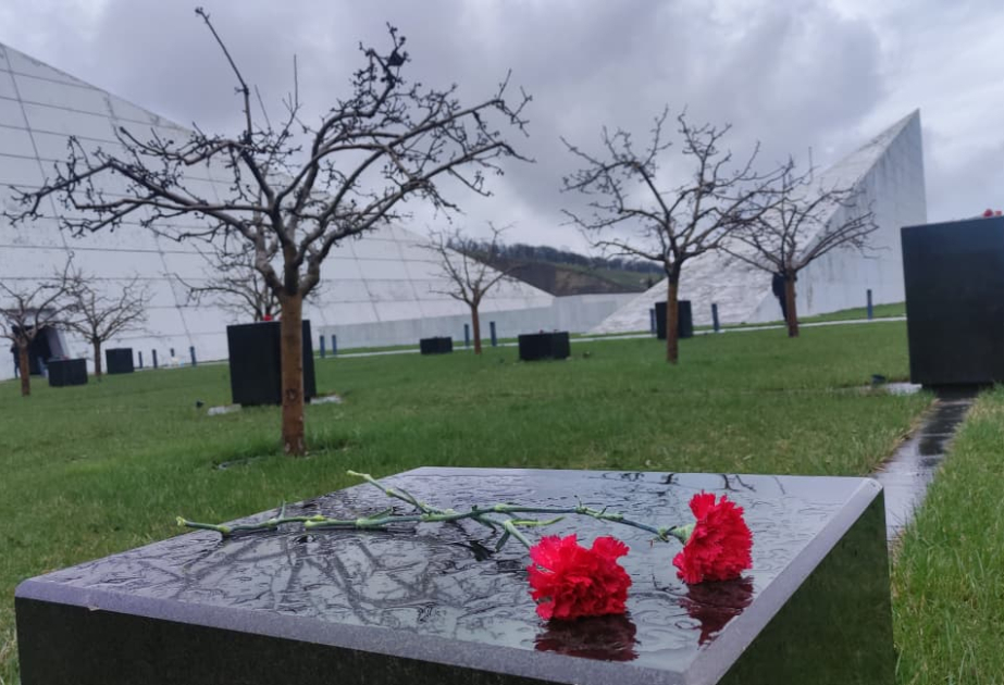 Quba Soyqırımı Memorial Kompleksi ziyarət olunur