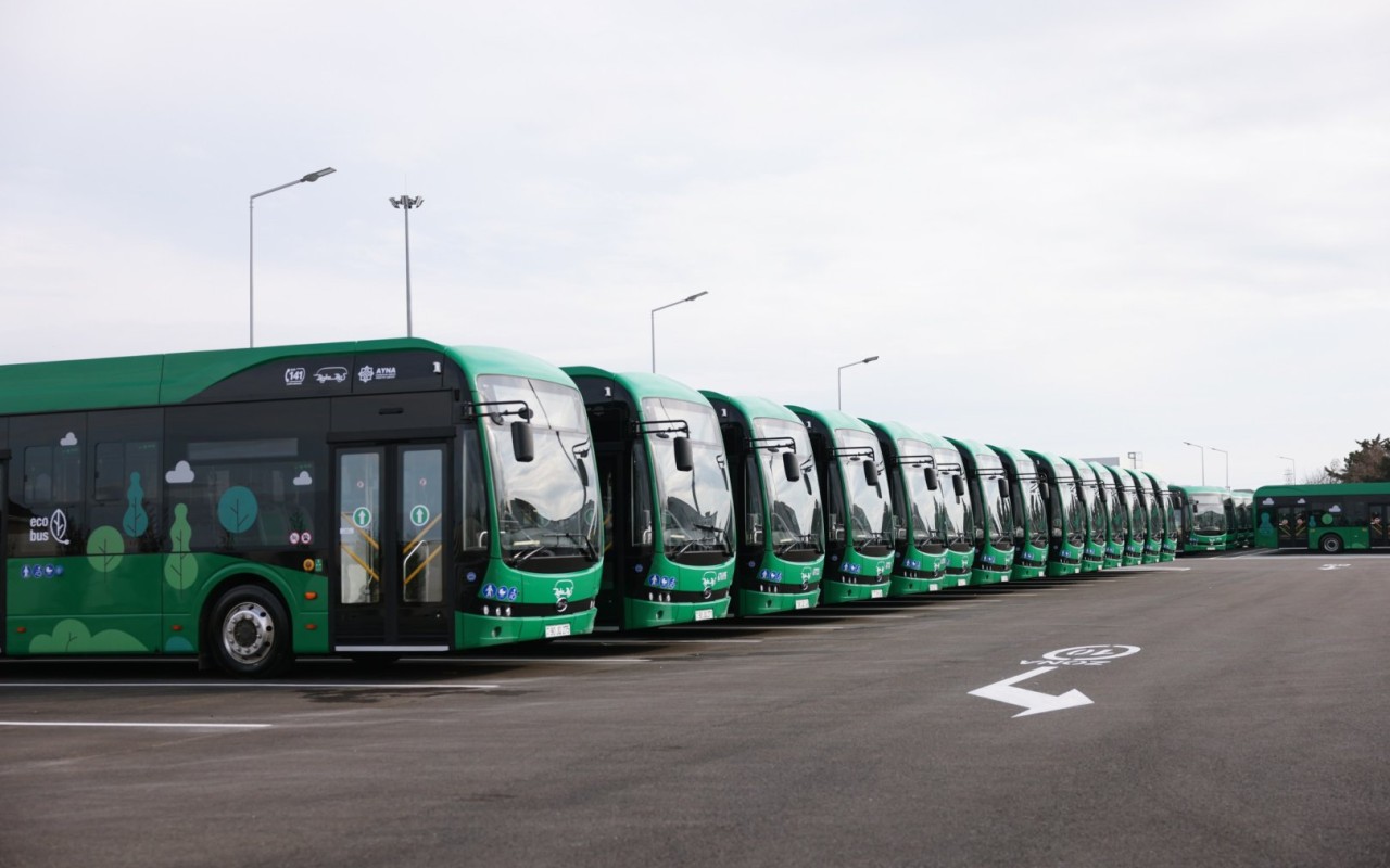 Çindən Azərbaycana 29 milyon manatlıq elektrobuslar gətirildi