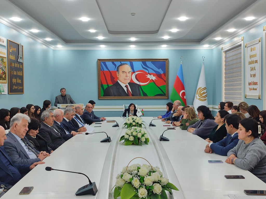 Gəncə Dövlət Universitetində Soyqırımı Günü qeyd edilib - FOTO