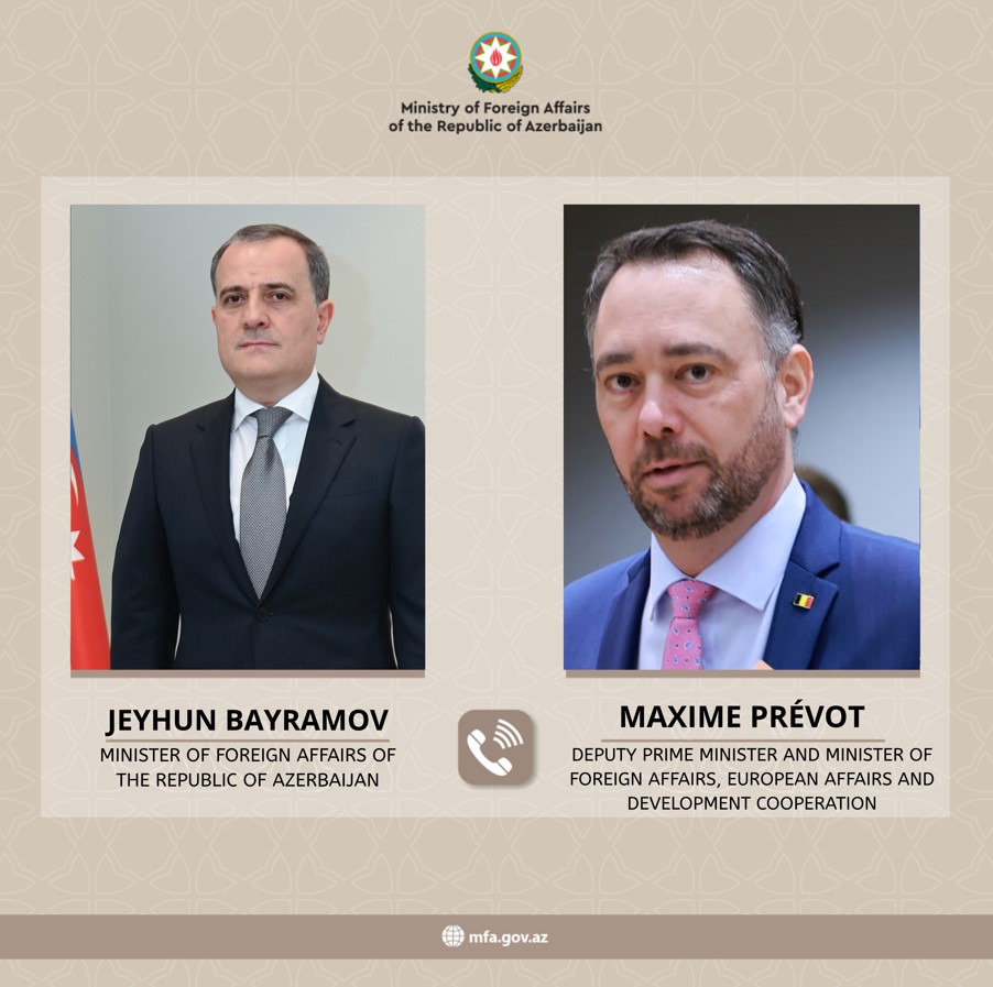 Belçikalı nazir Azərbaycana təşəkkür edib