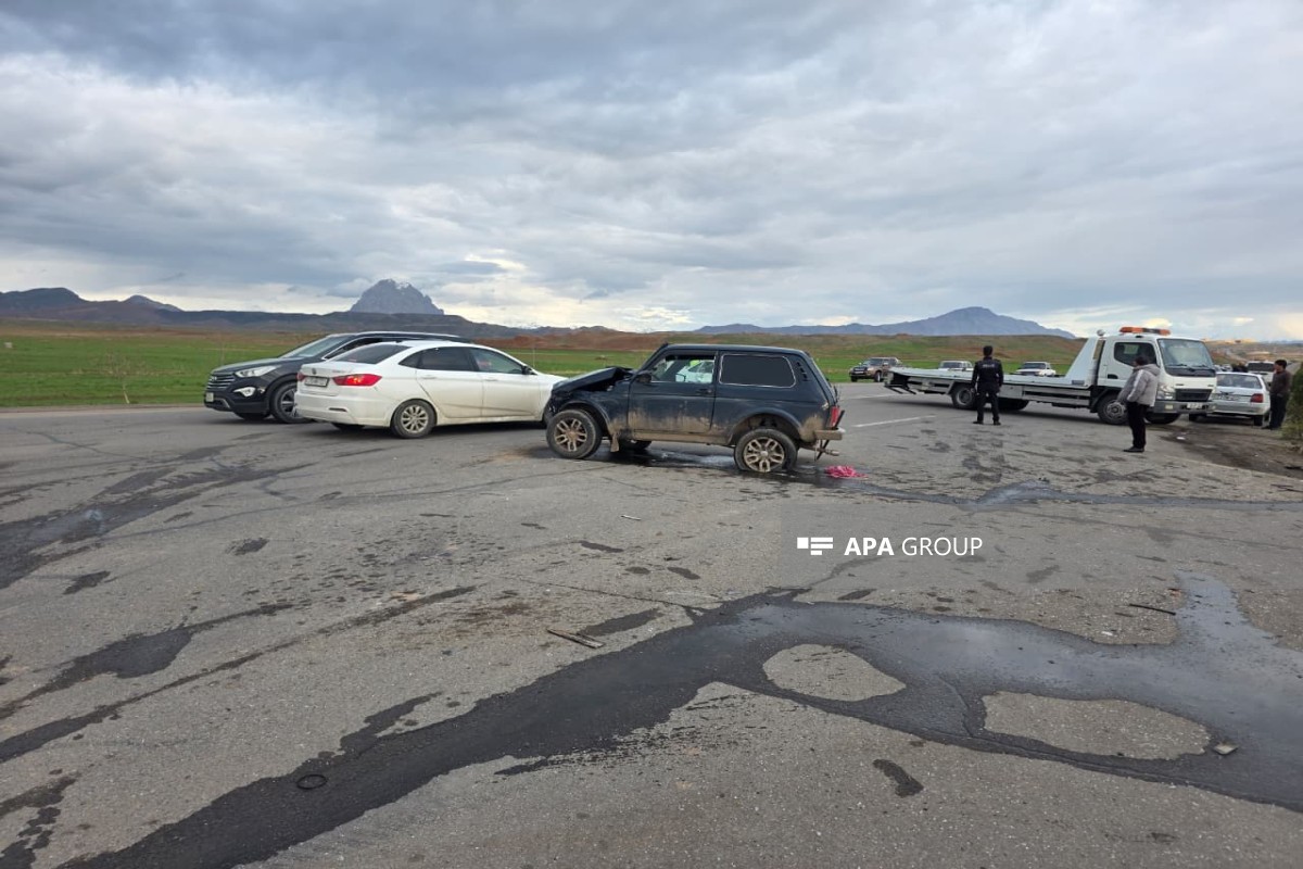 Naxçıvanda qəza baş verib, xəsarət alanlar var