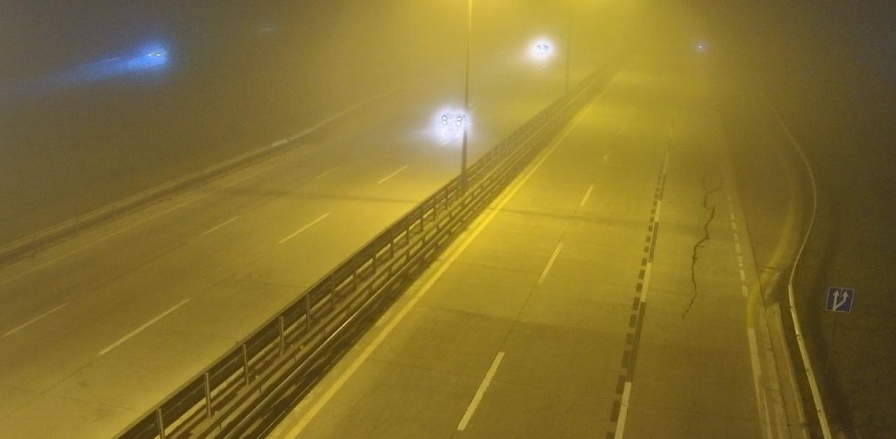 Bu yolda sürət həddi endirildi