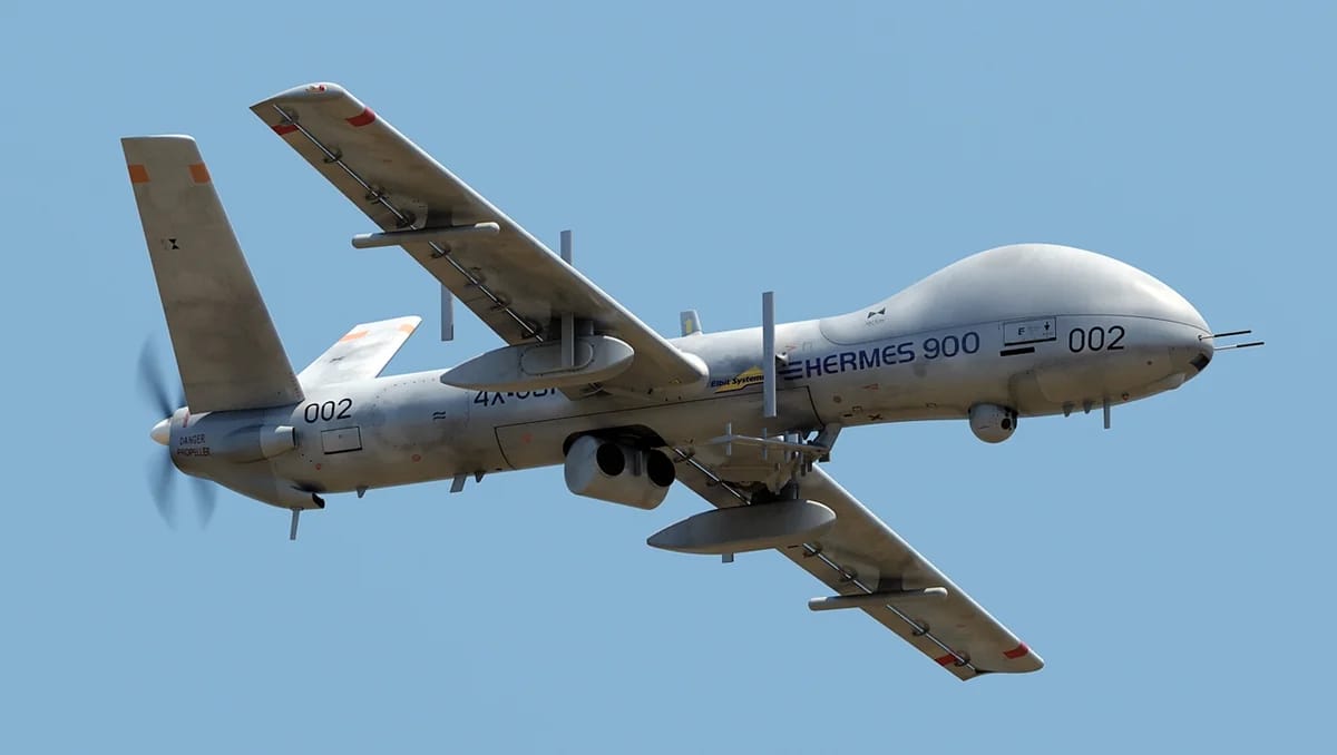 İran İsrailə məxsus "Hermes" PUA-sını ələ keçirdi