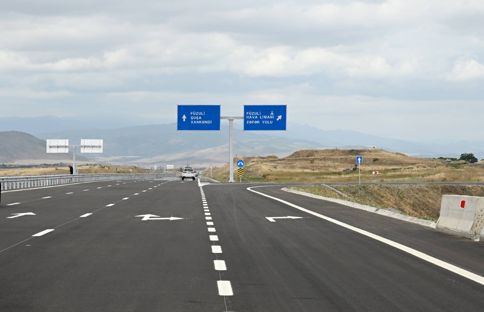 The Əhmədbəyli-Füzuli-Şuşa road became a toll road