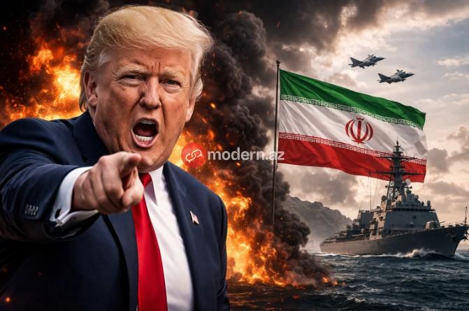 Ya Hörmüzü açın, ya yanın&nbsp;&ndash; Trampdan İrana sərt mesaj