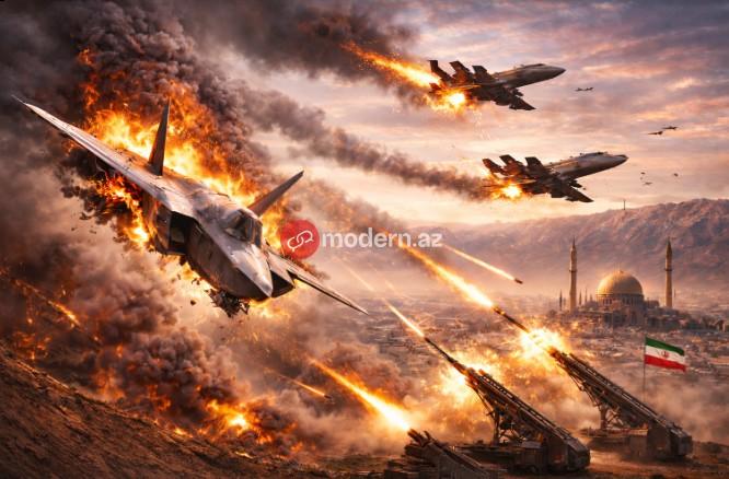 İran səmasında gərginlik: ABŞ-nin 3 döyüş təyyarəsi&nbsp;vuruldu