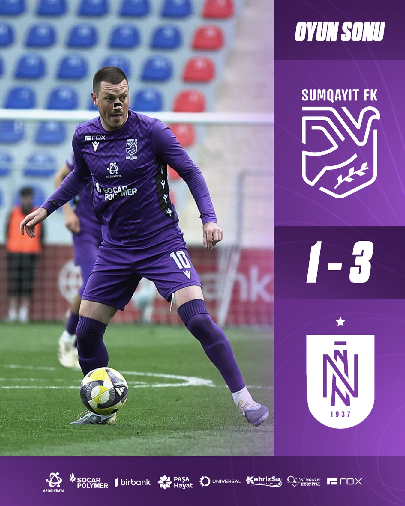 "Neftçi"&nbsp;"Sumqayıt"ı məğlub etdi