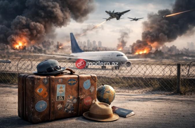 Dünyada turizm zəifləyir: müharibələrin kölgəsində qalan səyahət sektoru