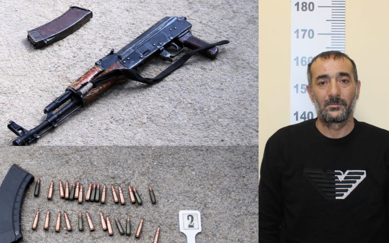 Quldurluq etdi, evindən "kalaşnikov" çıxdı