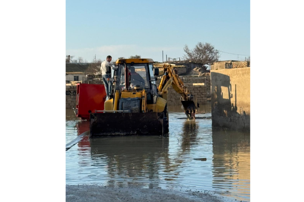 Pirallahıda selin fəsadları aradan qaldırılır -&nbsp;FOTOLAR
