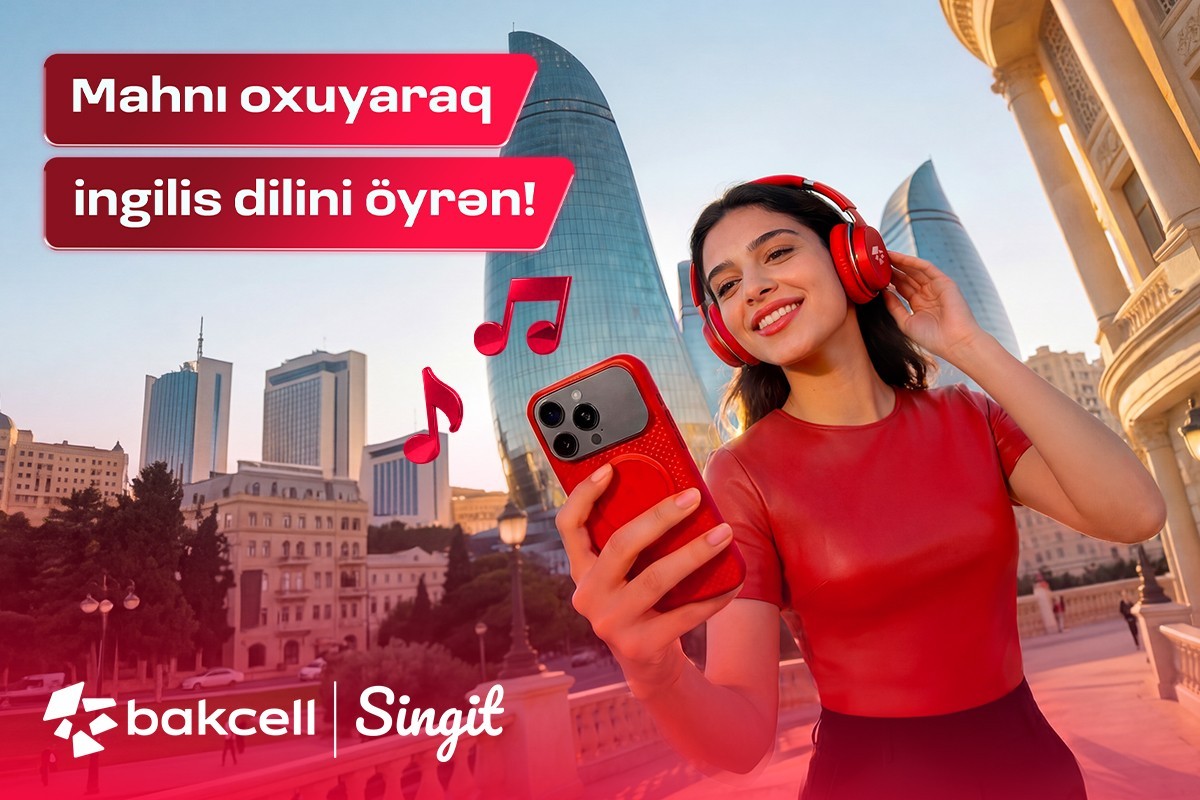 Bakcell ilə ingilis dilini &ldquo;Singit&rdquo; tətbiqində öyrən