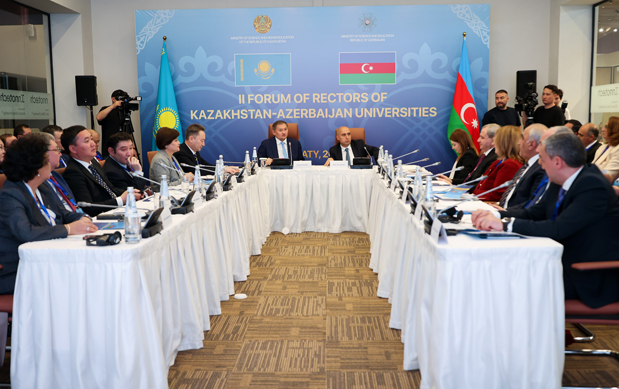 Almatıda II Rektorlar Forumu keçirildi - Fotolar