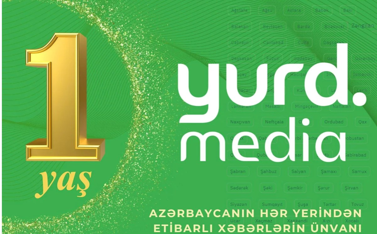 Yurd.Media 1 yaşını qeyd edir
