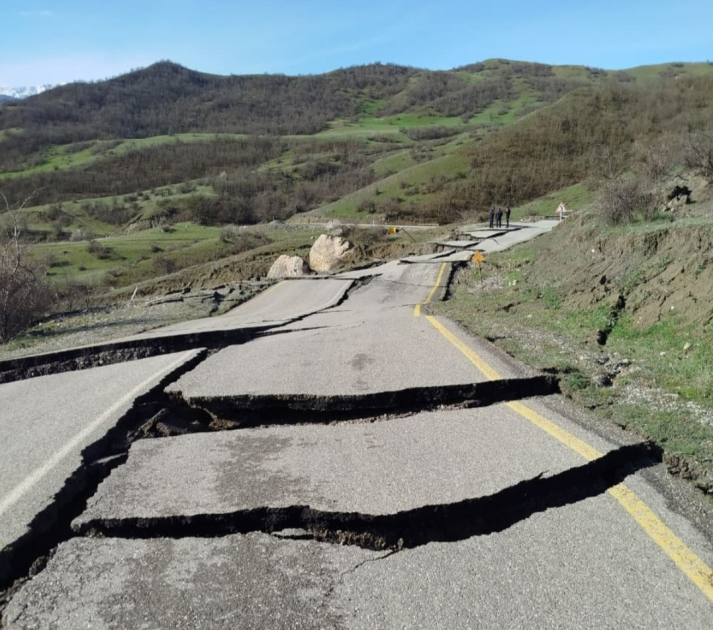 Дорога Губа-Гонагкенд обрушилась - С 25 селами связь прервалась