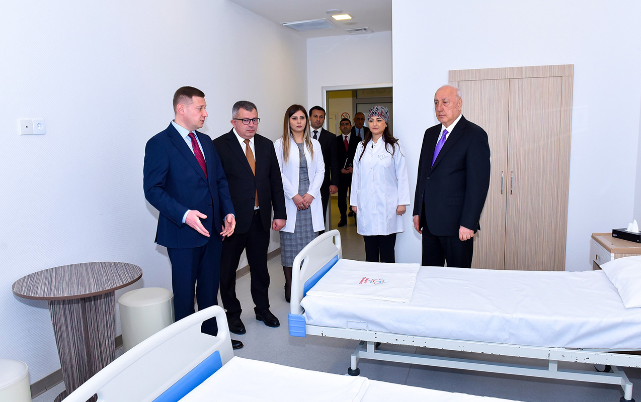 Sumqayıtda Göz Mərkəzinin açılışı oldu - Fotolar