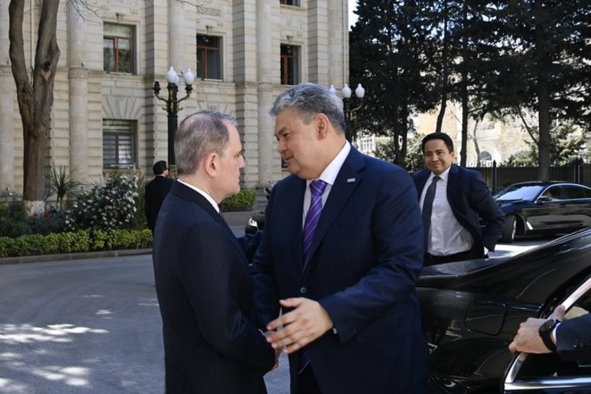 Bakıda Azərbaycanla Qazaxıstan XİN rəhbərlərinin görüşü keçirilir