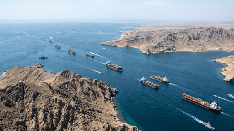 Hörmüz boğazında 800-dən çox gəmi qalıb