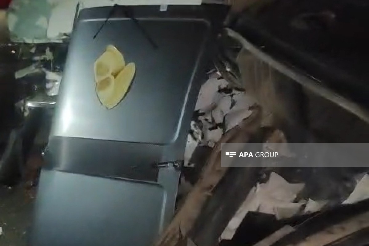 Beyləqanda zəncirvari qəza&nbsp;- Xəsarət alan var