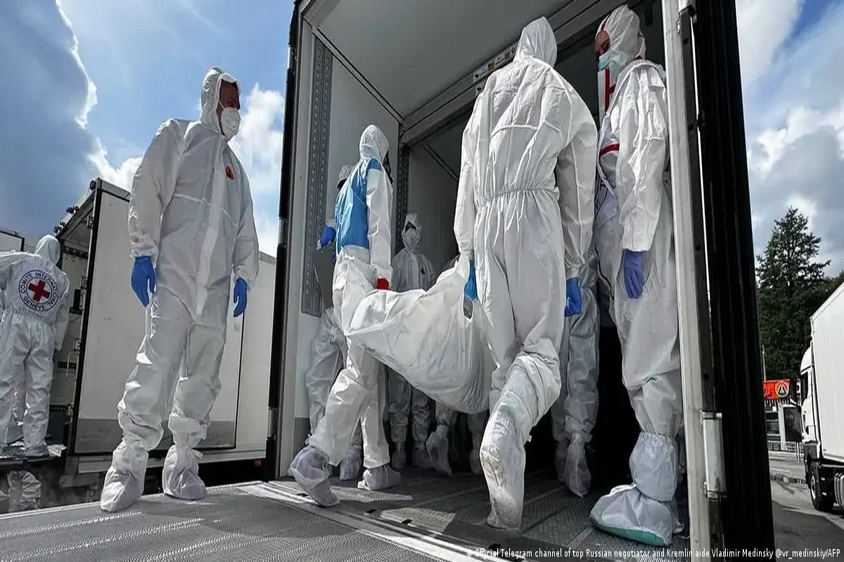 Rusiya 1000 hərbçinin cəsədini Ukraynaya təhvil verdi