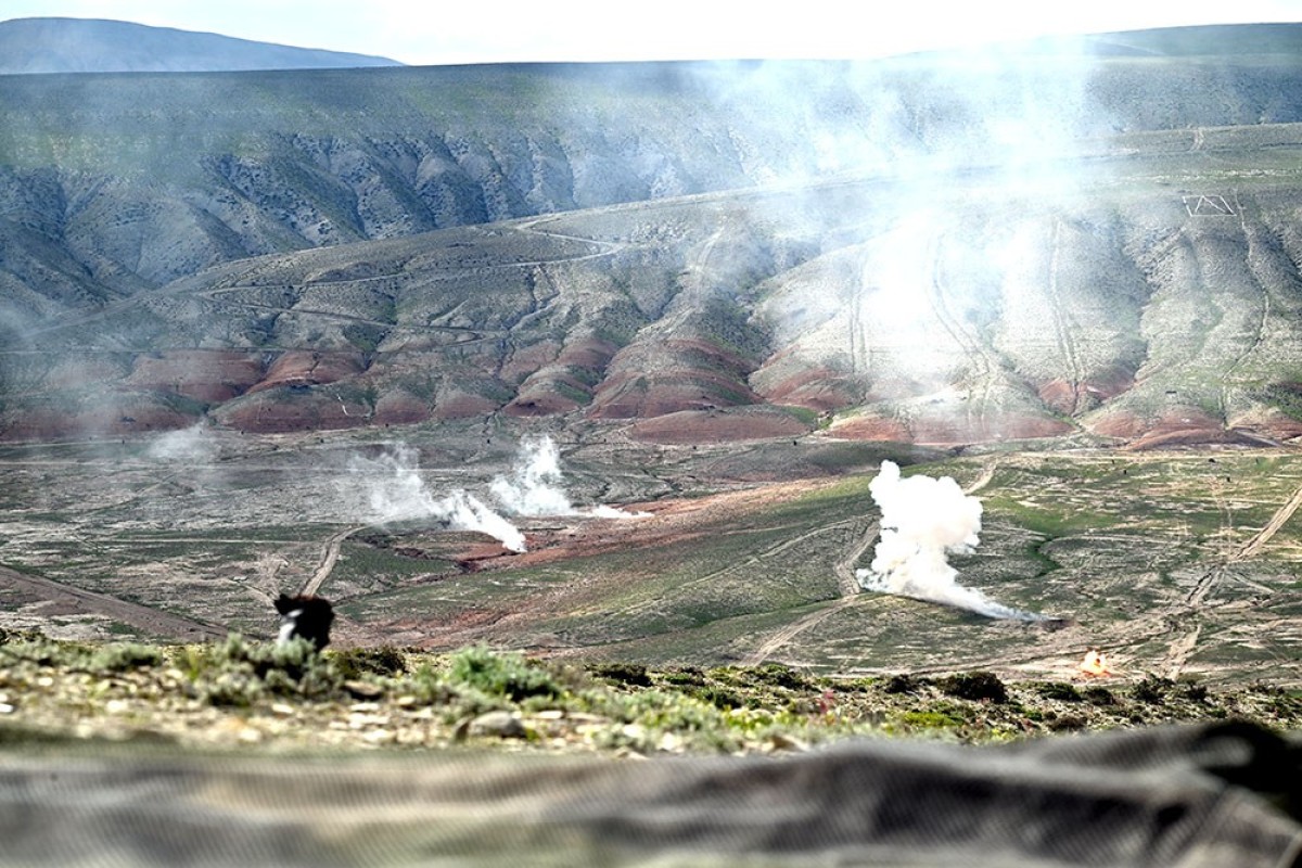 Ordumuz hərəkətə keçdi - Zakir Həsənov hərbçilərin döyüş hazırlığını yoxladı